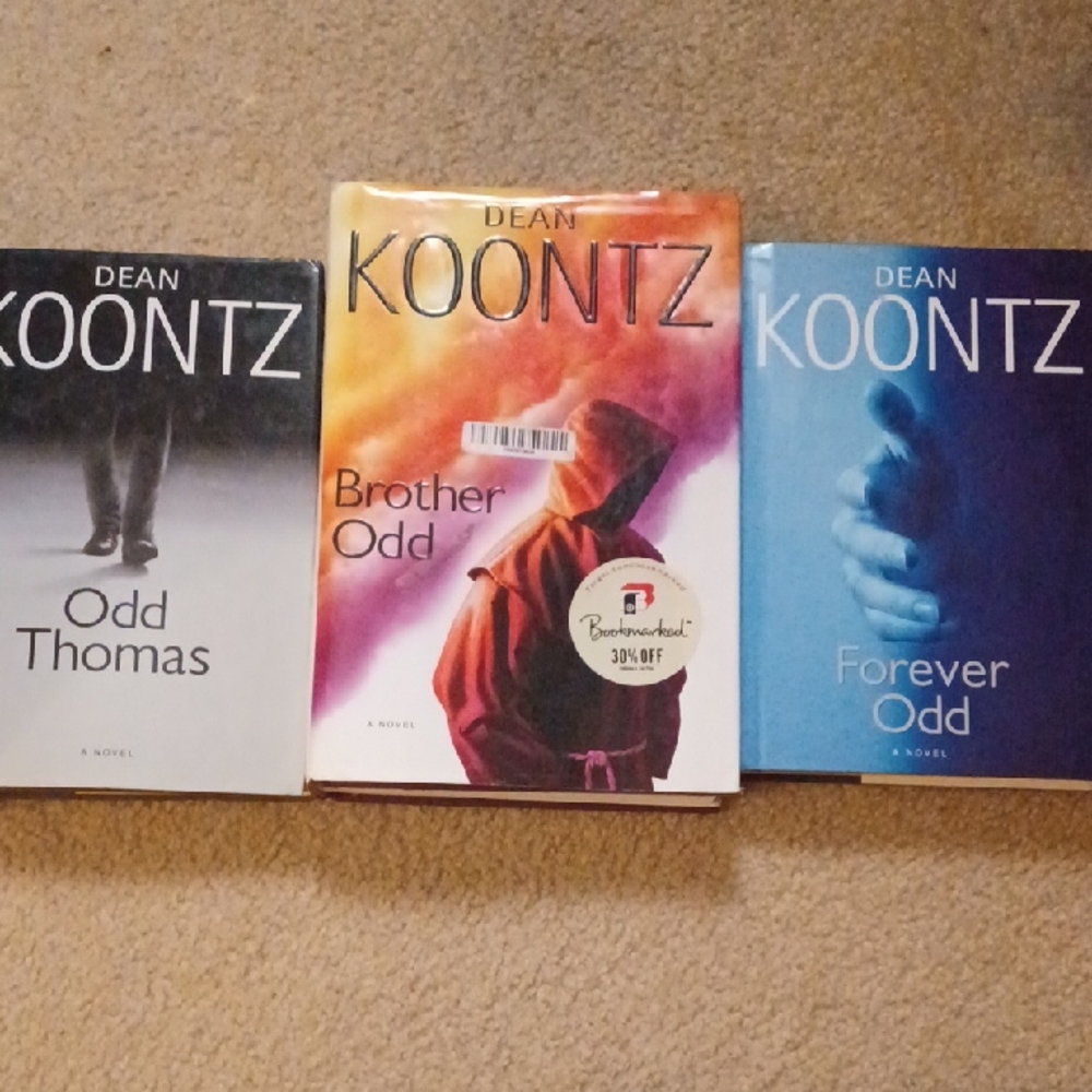 Dean Koontz Odd Thomas Series Books 1-3
